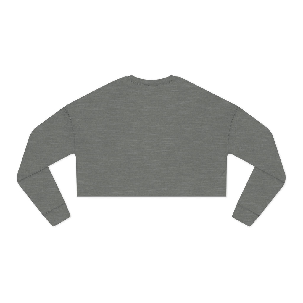 Cropped Sweatshirt — Badass Lady Graphic