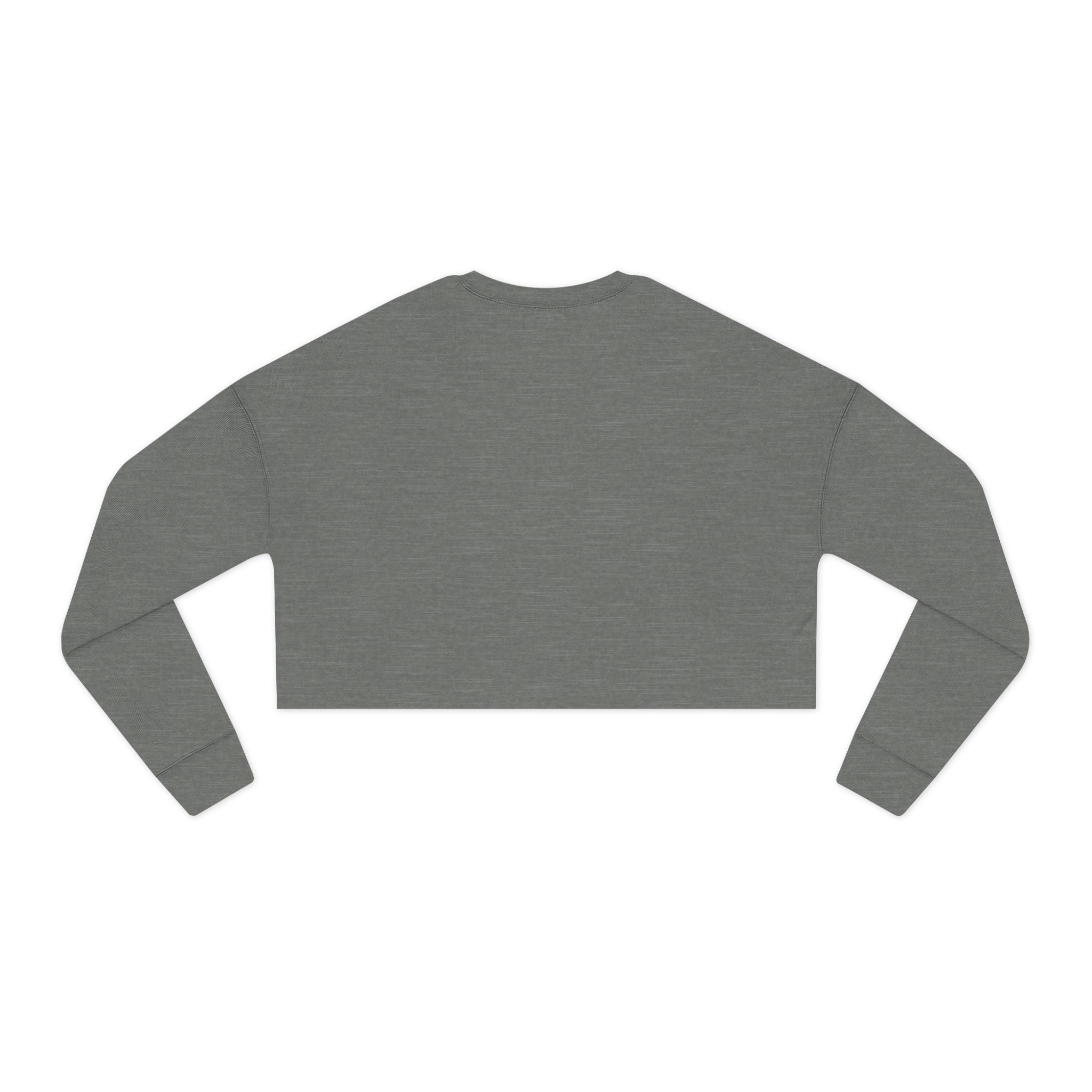 Cropped Sweatshirt — Badass Lady Graphic