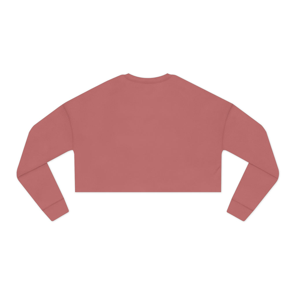 Cropped Sweatshirt — Badass Lady Graphic