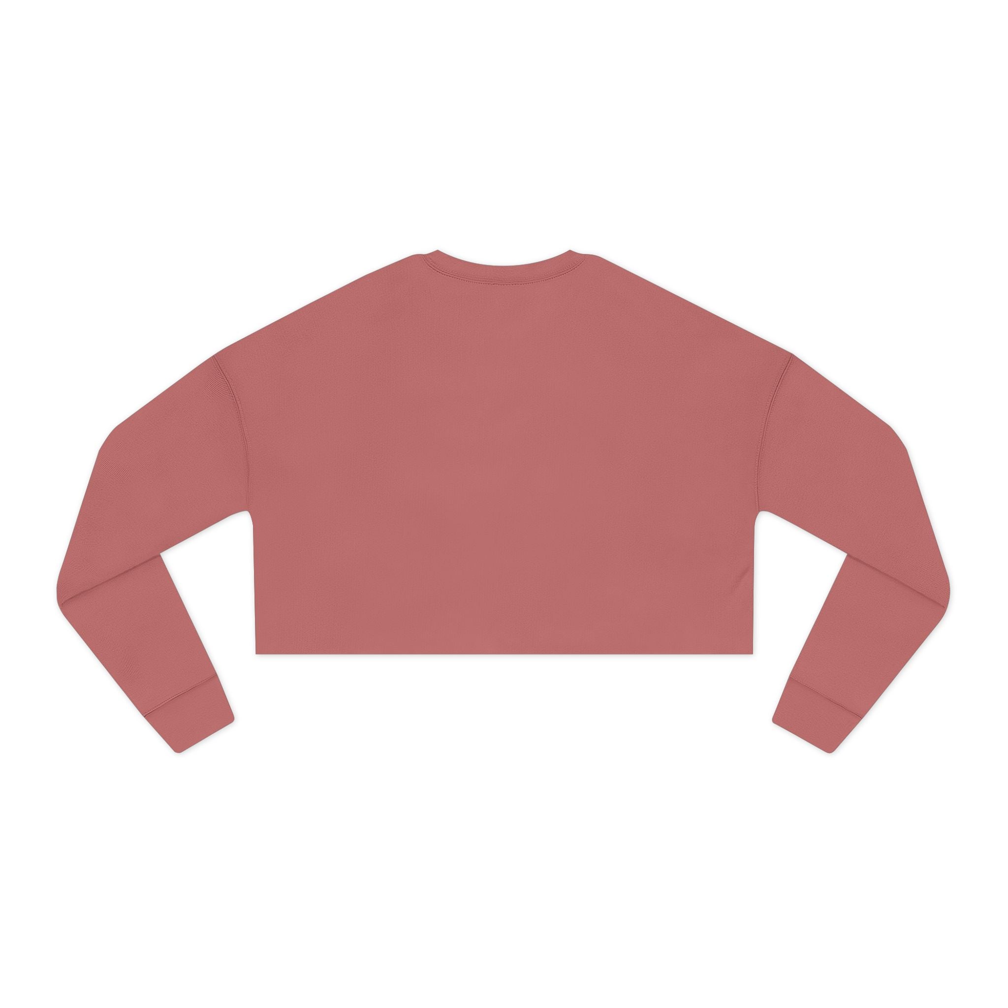 Cropped Sweatshirt — Badass Lady Graphic