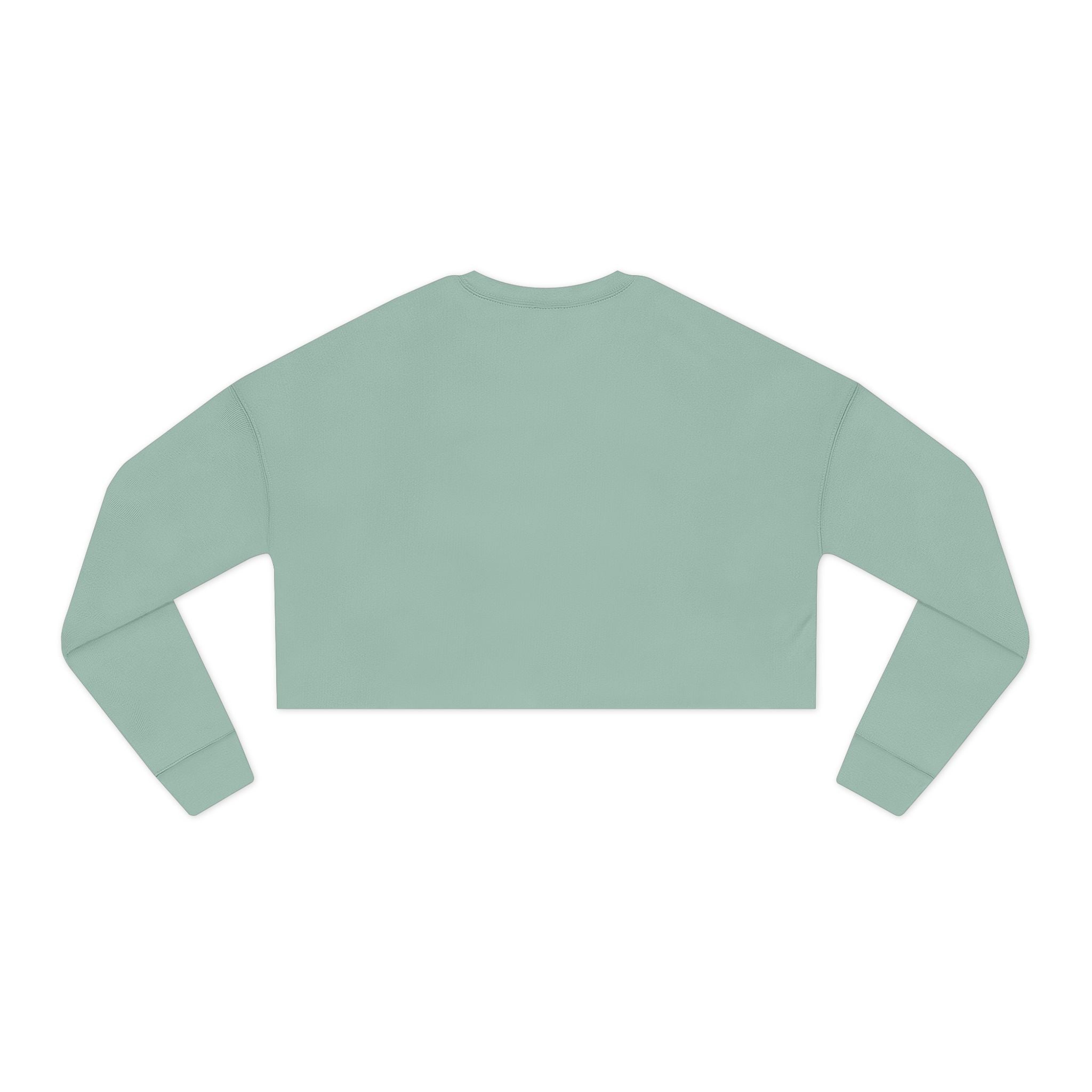 Cropped Sweatshirt — Badass Lady Graphic