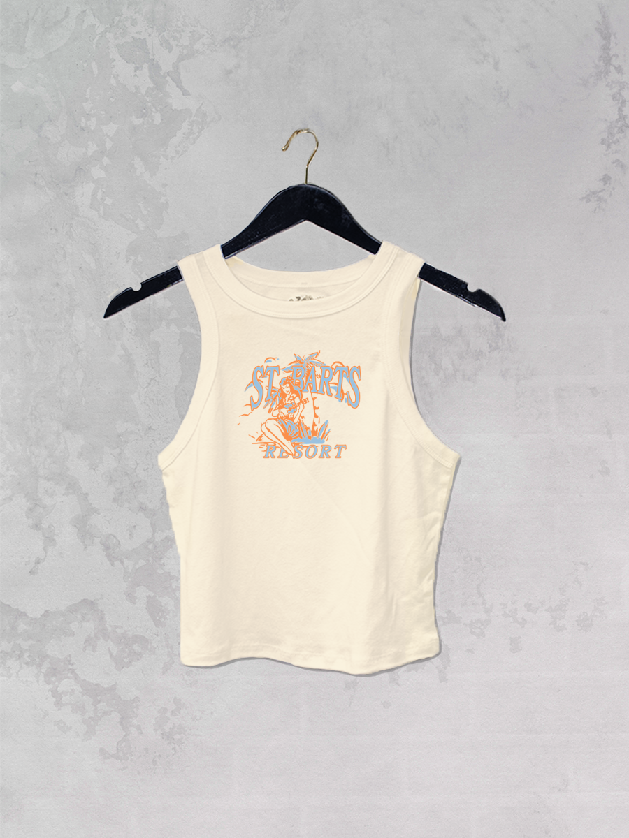 Women's Vacation Ribbed Tank Top | Soft Life Loading